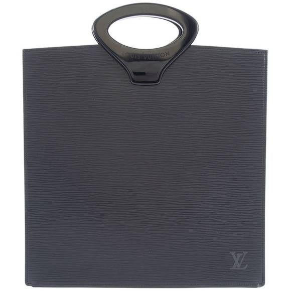 LOUIS VUITTON Black Leather Bag - Picture 1 of 10